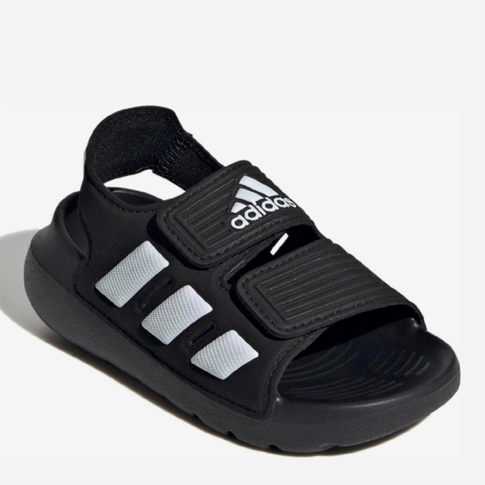 Imagen SANDALIAS ADIDAS ALTASWIM 2.0 I NEGRO BLANCAS SANDAL ID0306 CHANCLAS NIÑO NIÑA