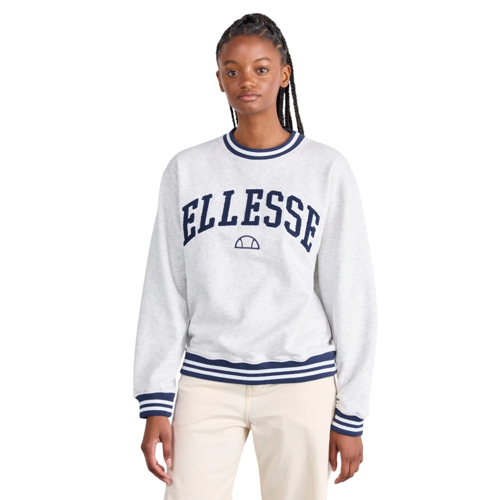 Imagen SUDADERA ELLESSE FEDERICAN SWEATSIRT GRIS MARL SZA22116-112 HOODIE MUJER