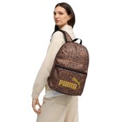 miniatura Imagen MOCHILA PUMA PHASE AOP 19 LITROS NEGRO MARRON PRINT LEOPARDO 091169-27 BACKPACK