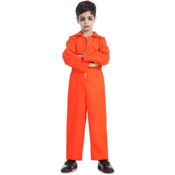 miniatura Disfraz Prisionero Naranja Infantil Unisex 4