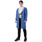 miniatura Disfraz Príncipe Bestia o Príncipe Azul Adulto 4