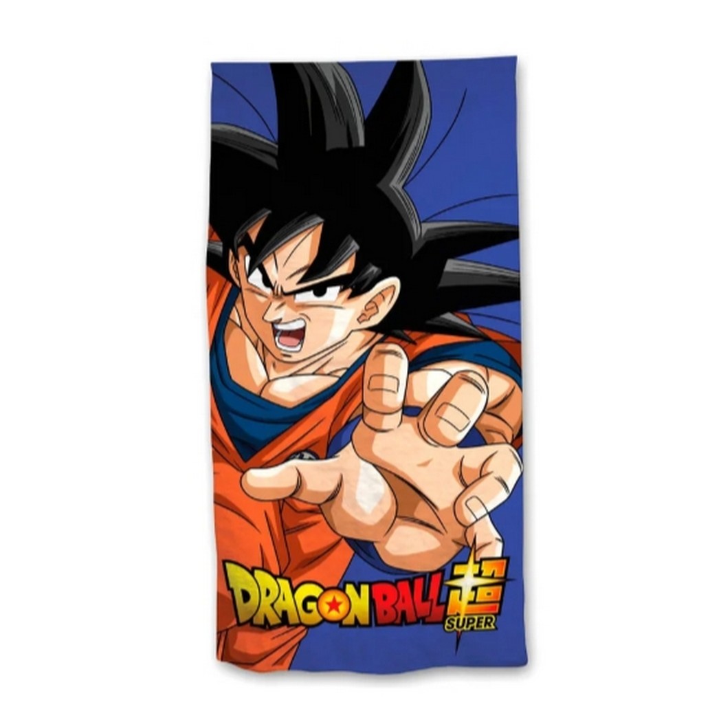 Toalla Playa o Piscina Microfibra Dragon Ball Goku 140x70cm