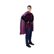 miniatura Disfraz Príncipe Lila Vintage Hombre Adulto 6