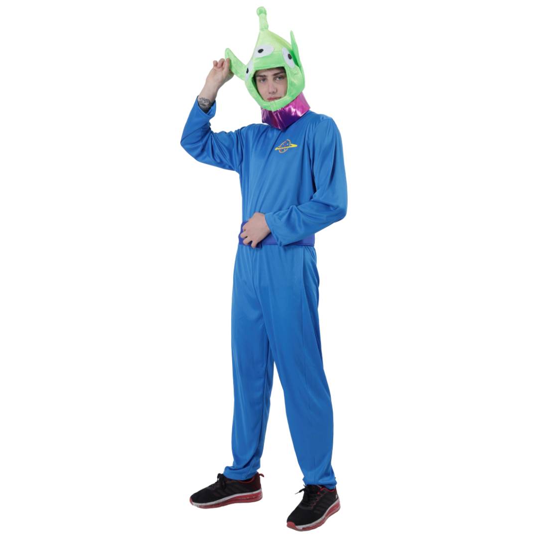 Disfraz Alien Marciano Verde Adulto 1