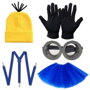 miniatura Set 5 piezas para disfraz Minions 1