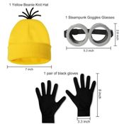 miniatura Set 4 piezas para disfraz Minions 5