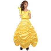 miniatura Disfraz Princesa Amarilla de La Bella y la Bestia Adulto 1