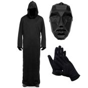 miniatura Disfraz Líder Frontman de El Juego del Calamar Adulto 3