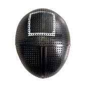 miniatura Disfraz Mono Rojo Soldado con Máscara Cuadro de El Juego del Calamar Infantil 2