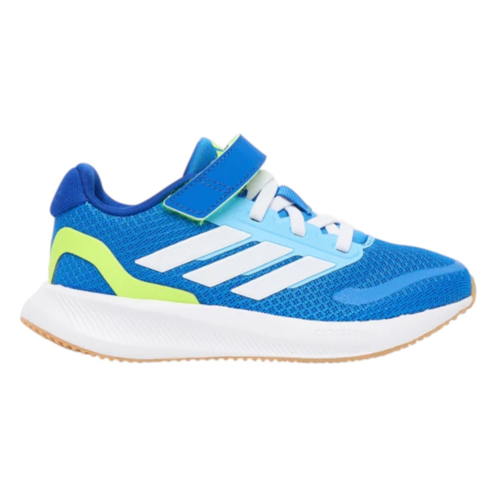 Imagen ZAPATILLAS ADIDAS RUNFALCON 5 EL C AZUL VERDE CELESTE JQ5610 RUNNING NIÑO NIÑA