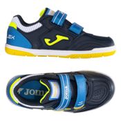 miniatura Imagen ZAPATILLAS JOMA TOP FLEX JR 2503 AZUL MARINO AMARILLO TPJW2503INV INDOOR FUTBOL SALA NIÑOS