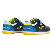 miniatura Imagen ZAPATILLAS JOMA TOP FLEX JR 2503 AZUL MARINO AMARILLO TPJW2503INV INDOOR FUTBOL SALA NIÑOS