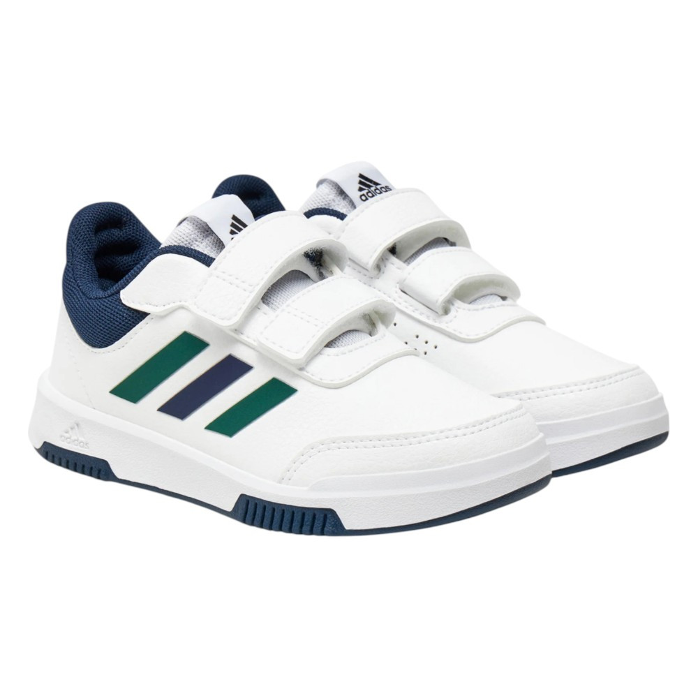 Imagen ZAPATILLAS ADIDAS TENSAUR SPORT 2.0 CF K BLANCAS MARINO VERDE IF1729 CASUAL NIÑO