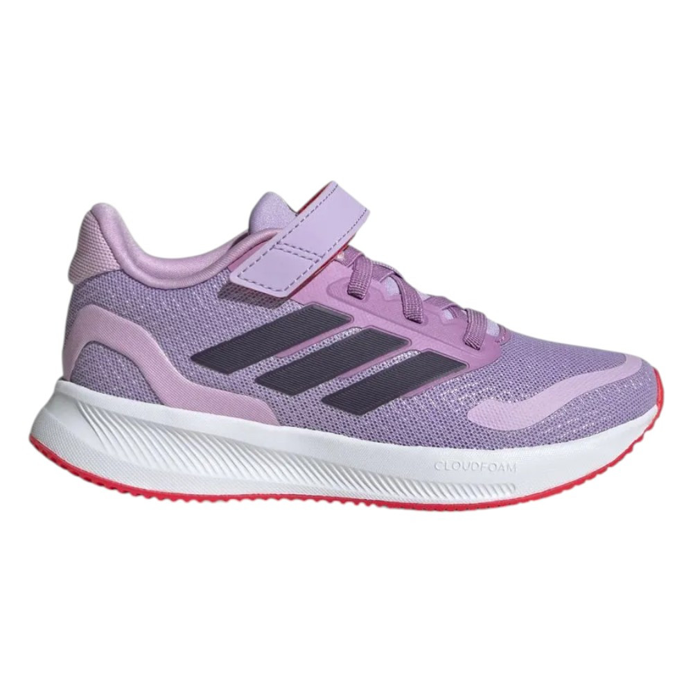 Imagen ZAPATILLAS ADIDAS RUNFALCON 5 EL C VIOLETA NEGRO JQ5609 RUNNING NIÑA