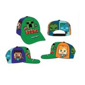 miniatura Gorra Premium Minecraft Boom Visera Curva Béisbol 54-56 2