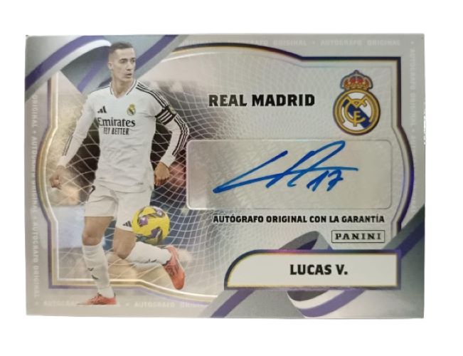 Lucas Vázquez Autógrafo Original Real Madrid Panini Club - Solo 150 copias 1