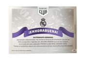 miniatura Jacobo Ramón Rookie Autógrafo Original Real Madrid Panini Club - Solo 200 copias 2