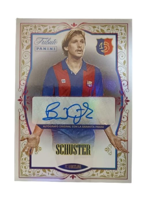 Schuster Autógrafo Original Impreso Tributo 125 aniversario FC Barcelona - Solo 100 copias 1
