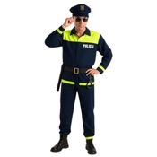 miniatura Disfraz de Policía Adulto 1