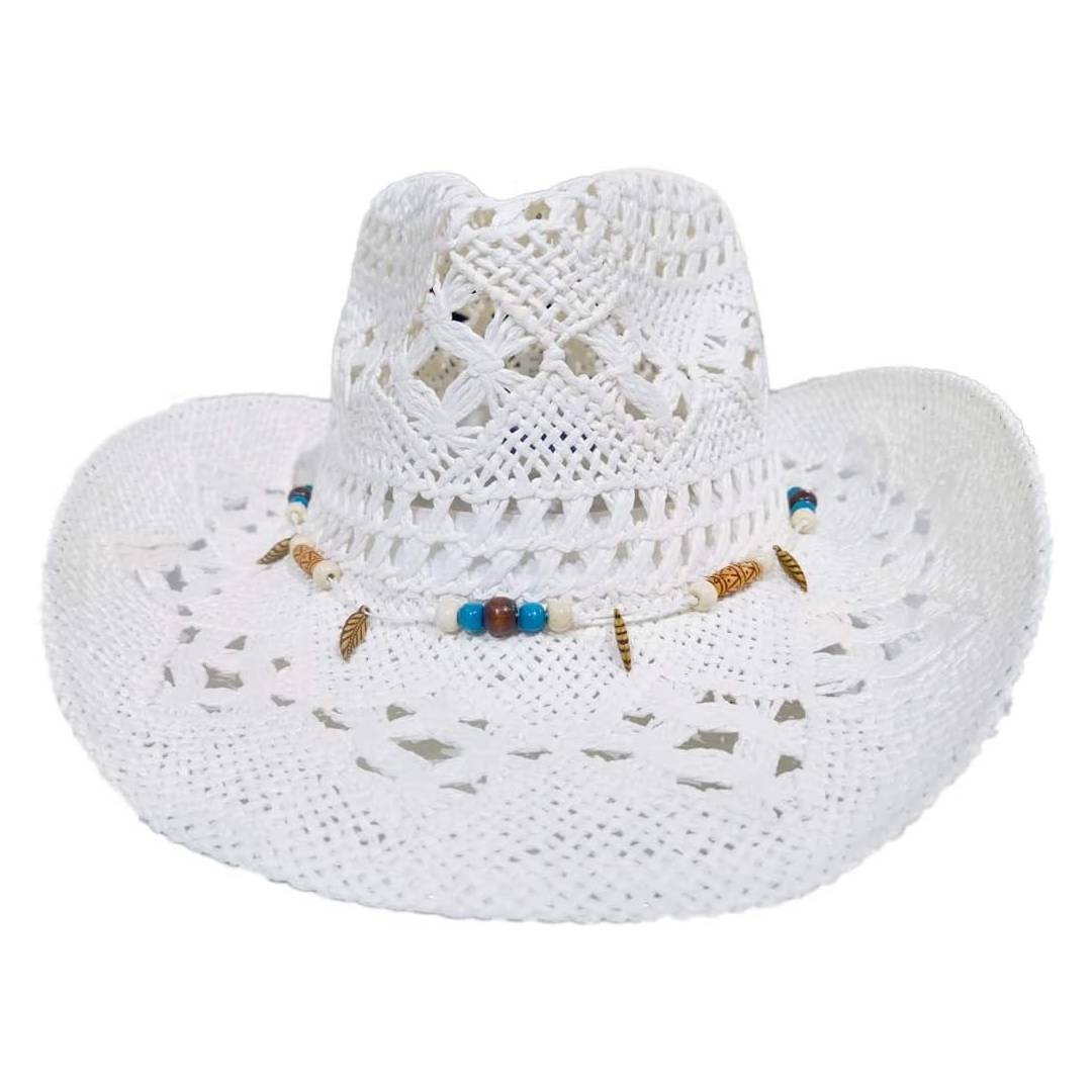 Sombrero Paja Blanco