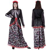 miniatura Vestido Estampado calaveras