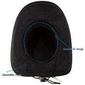 miniatura Sombrero estilo cowboy con cuernos de toro