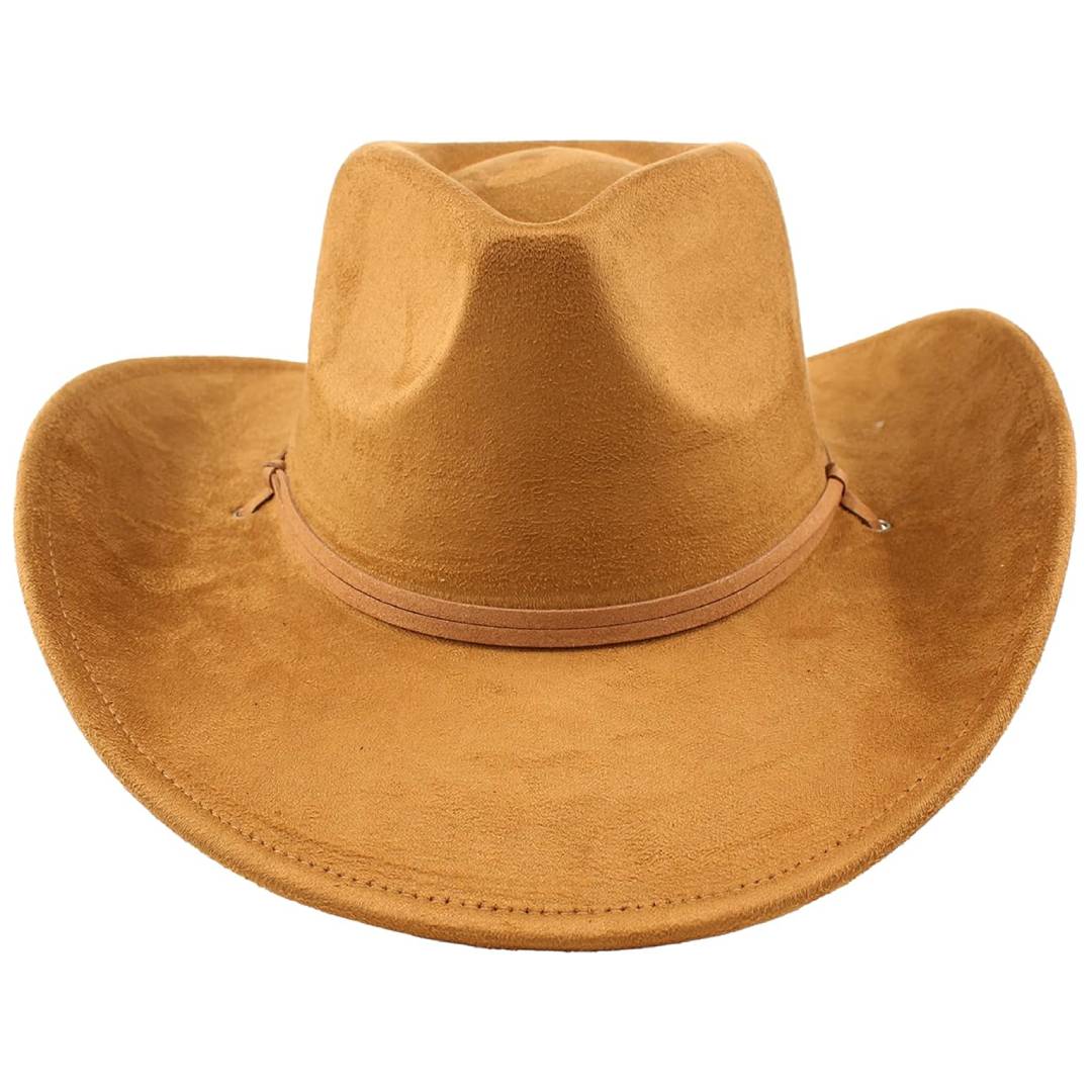 Sombrero de fieltro western para adultos