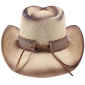 miniatura Sombrero Western Beige