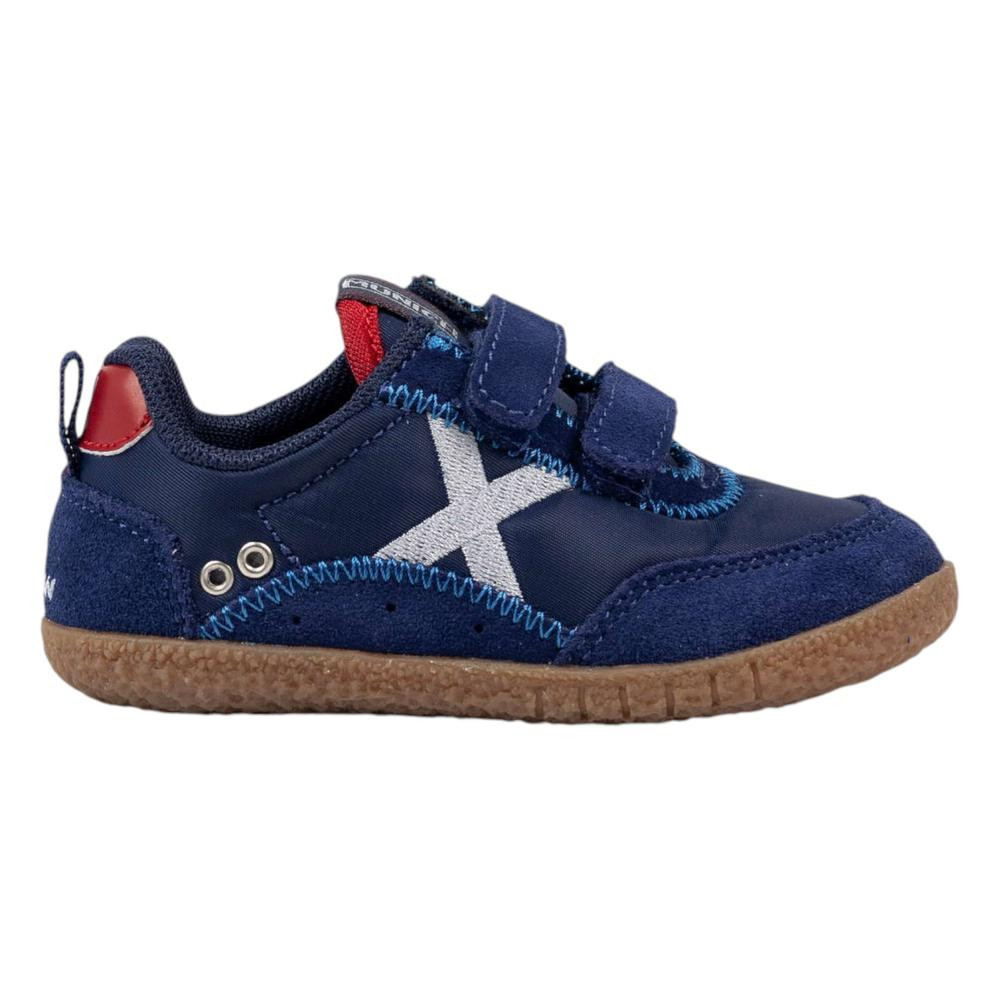 Imagen ZAPATILLAS MUNICH BABY KODA 19 AZUL MARINO GRIS SILVER 8028019 CASUAL NIÑO