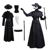 miniatura disfraz de médico de la peste negra La purga