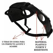 miniatura Mascara negra de la purga