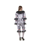 miniatura Disfraz Payasa Terrorífica Mujer Adulta 3