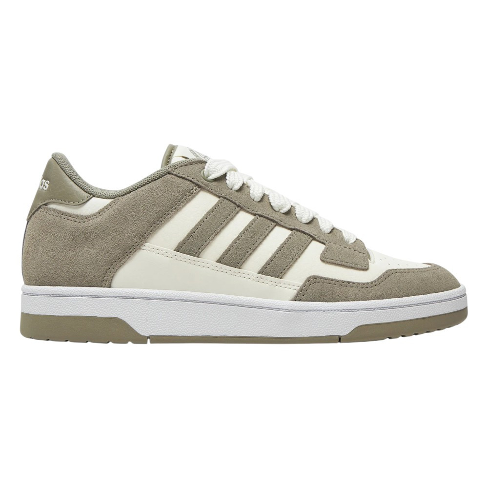 Imagen ZAPATILLAS ADIDAS RAPID COURT LOW GRIS BLANCAS JP5243 CASUAL HOMBRE