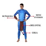 miniatura Disfraz Avatar Hombre Halloween Carnaval fiestas tematicas