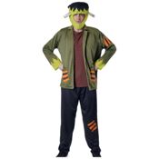 miniatura Disfraz Frankenstein Adulto Hombre Kit Monstruo Verde
