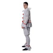 miniatura IT Pennywise incluye un conjunto de dos piezas: camiseta y pantalones.