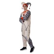 miniatura  El traje presenta un efecto manchado de sangre en el cuello y la pierna