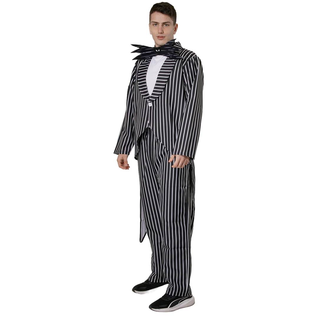Disfraz Jack Skellington Hombre Traje Rey Calabaza
