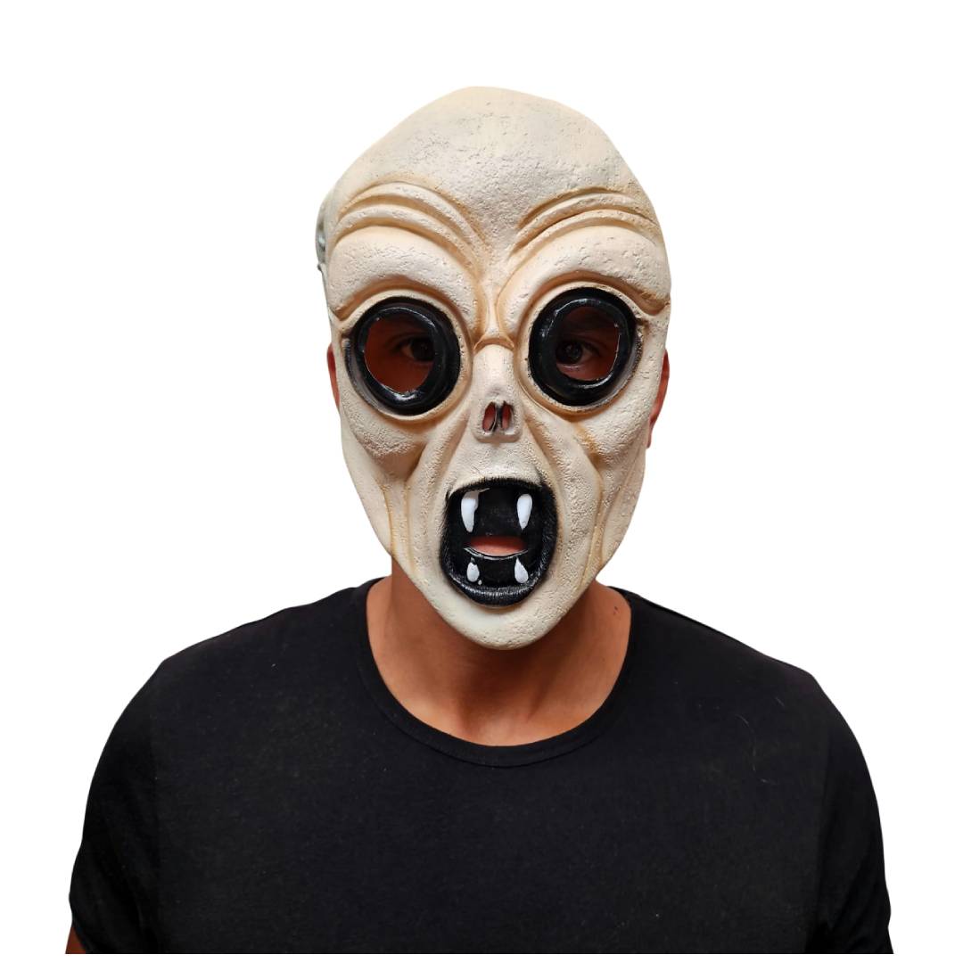 Máscara de Látex Extraterrestre Criatura Alienígena Adulto