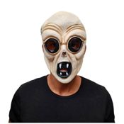 miniatura Máscara de Látex Extraterrestre Criatura Alienígena Adulto