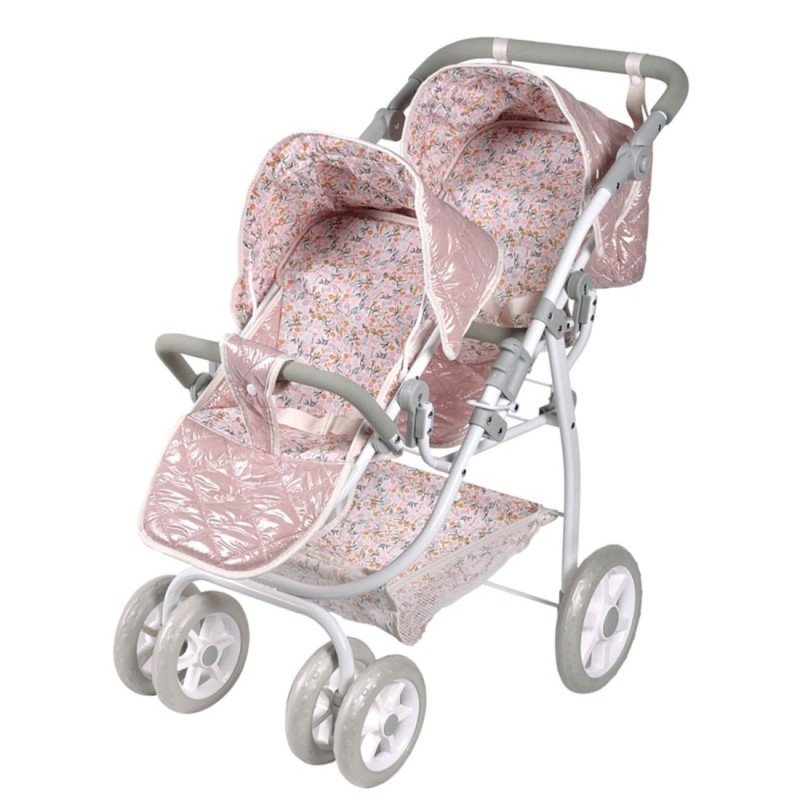 Arias Carrito para Muñecas Gemelar Fantasy plegable - Carro de Arias