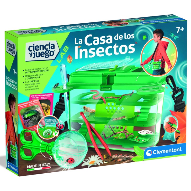 Clementoni Juego de Ciencia la Casa de los Insectos - Clementoni