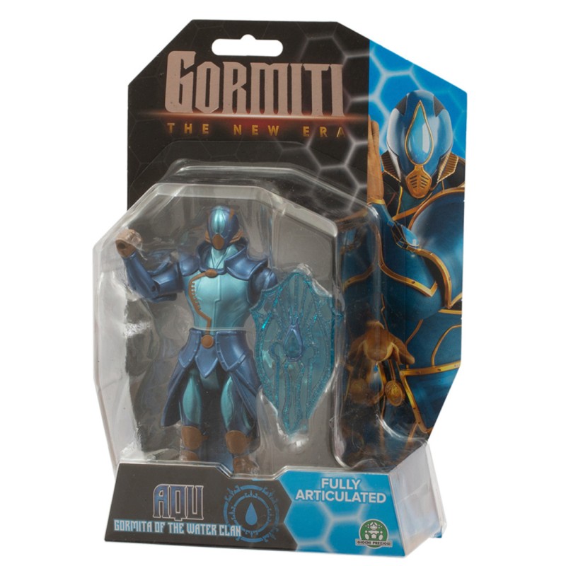 Gormiti Figura de Gormiti la nueva Era Aqu del clan del agua