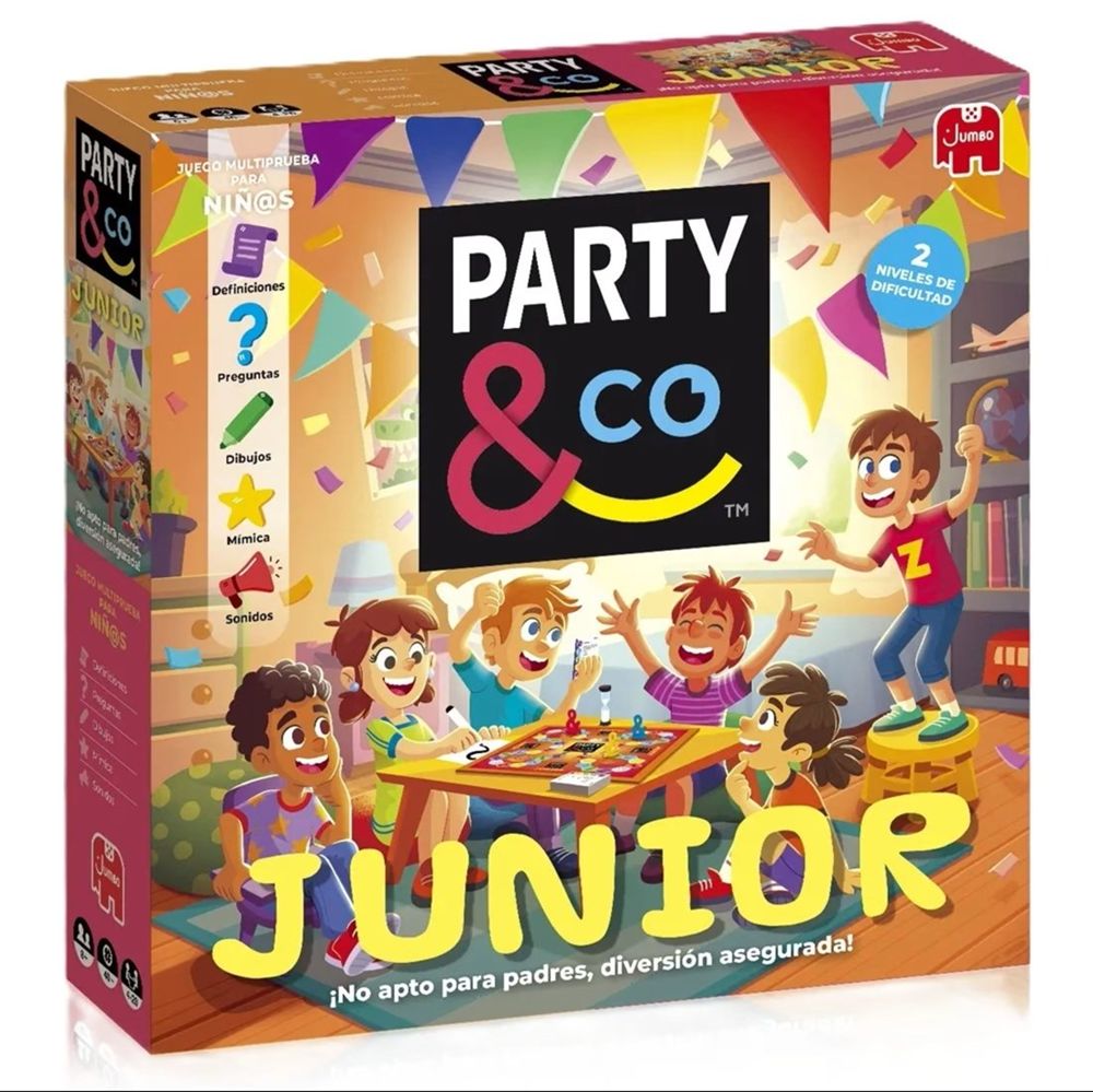 Diset Juego de mesa Party & Co. Junior en castellano - Jumbo Diset