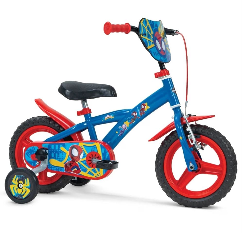Toimsa Bicicleta Infantil Spiderman 12 pulgadas Marvel Huffy