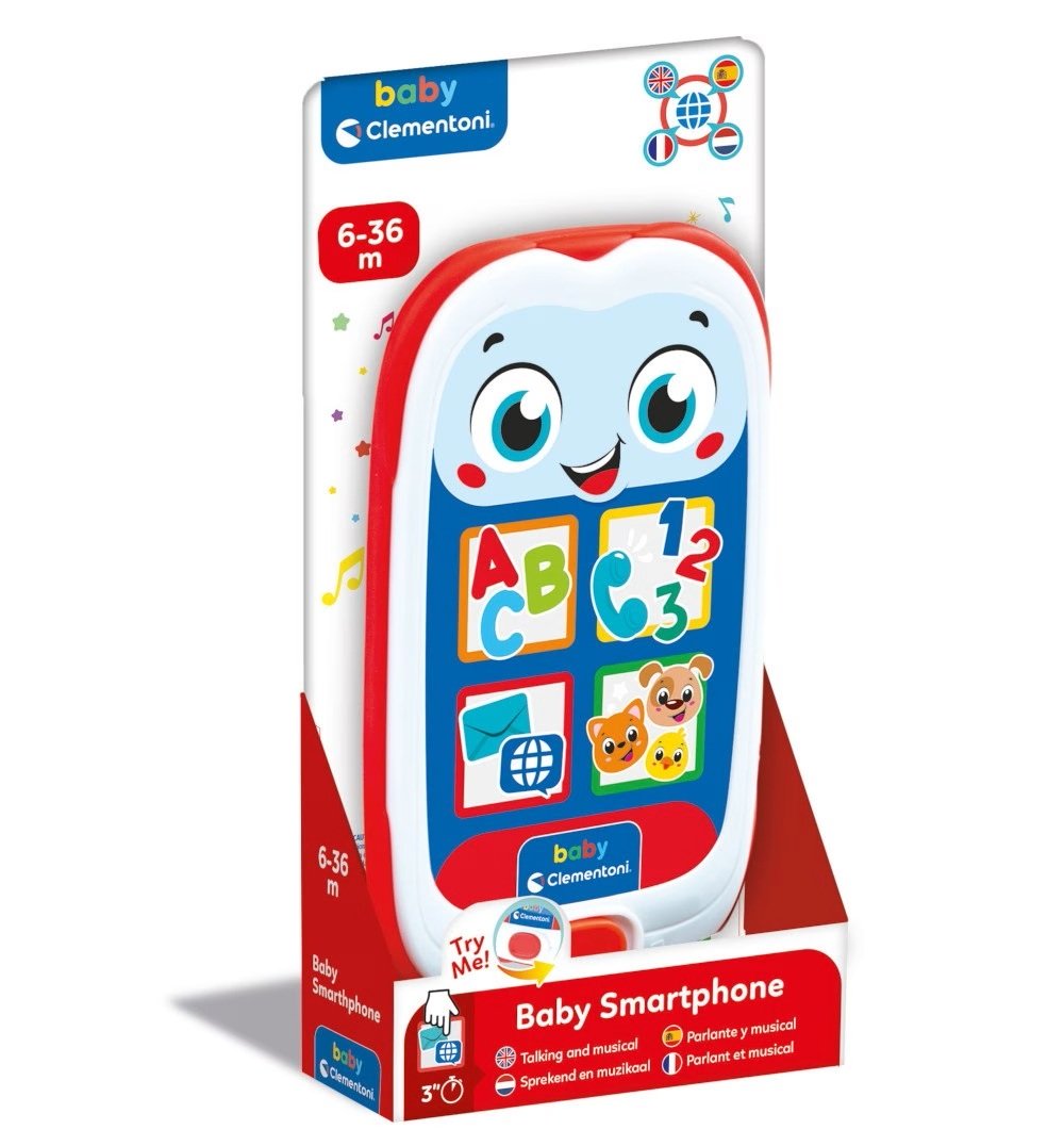 Minnie Mouse Smartphone Infantil Teléfono Baby luz y sonidos - Clementoni