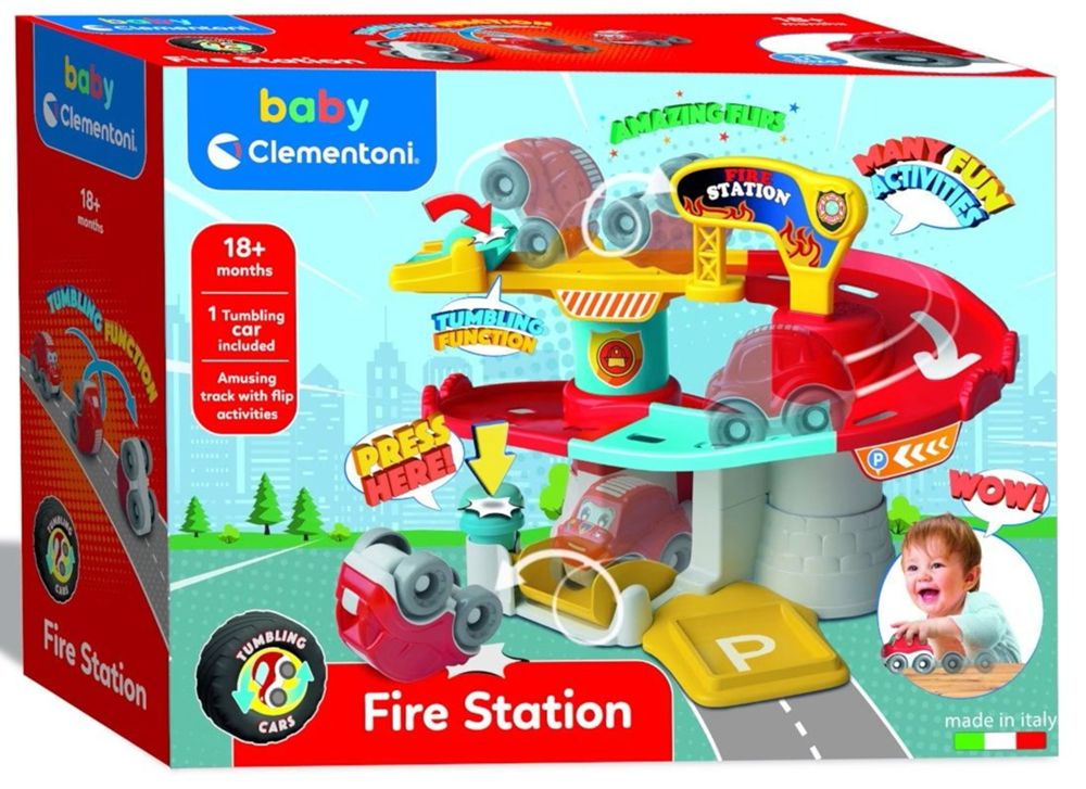Clementoni Estación de Bomberos Infantil Baby - Clementoni