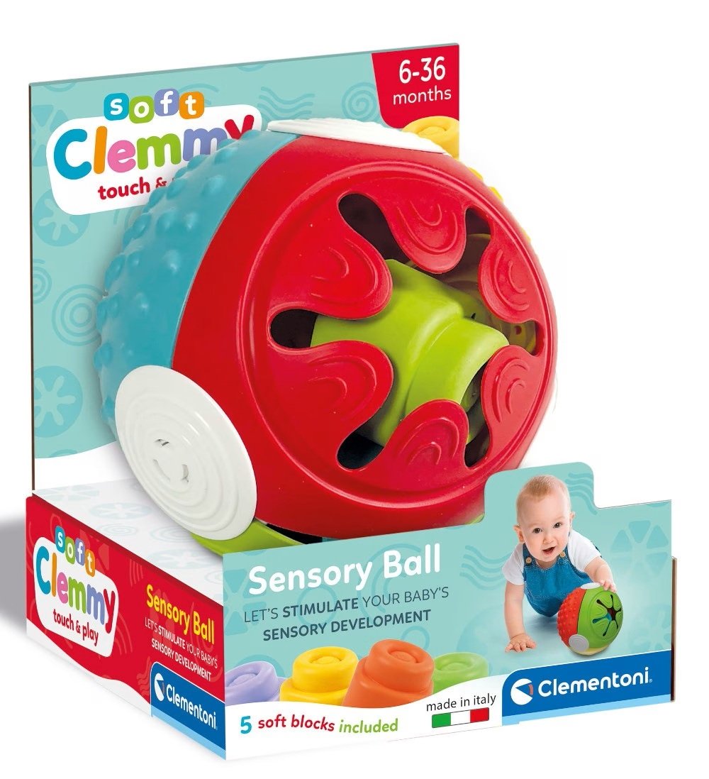 Clementoni Pelota Sensorial para Bebés de Clemmy - Clementoni