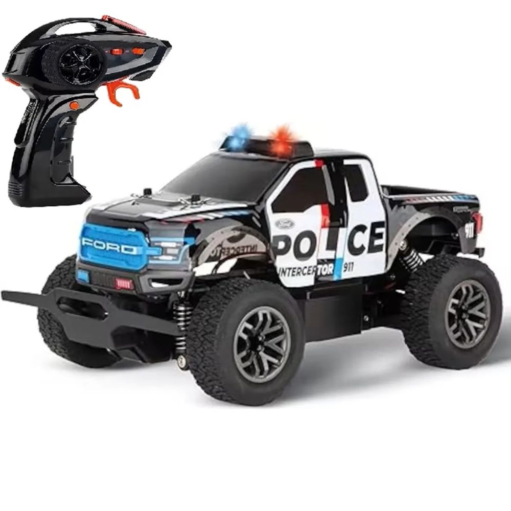 Carrera Coche Camioneta Radiocontrol Ford F-150 raptor de Policía - Carrera
