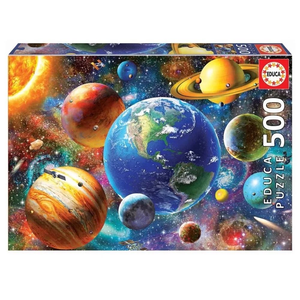 Educa Puzzle 500 piezas del Sistema Solar - Educa